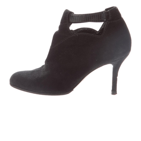 Sarah Flint suede heel booties - Picture 1 of 5